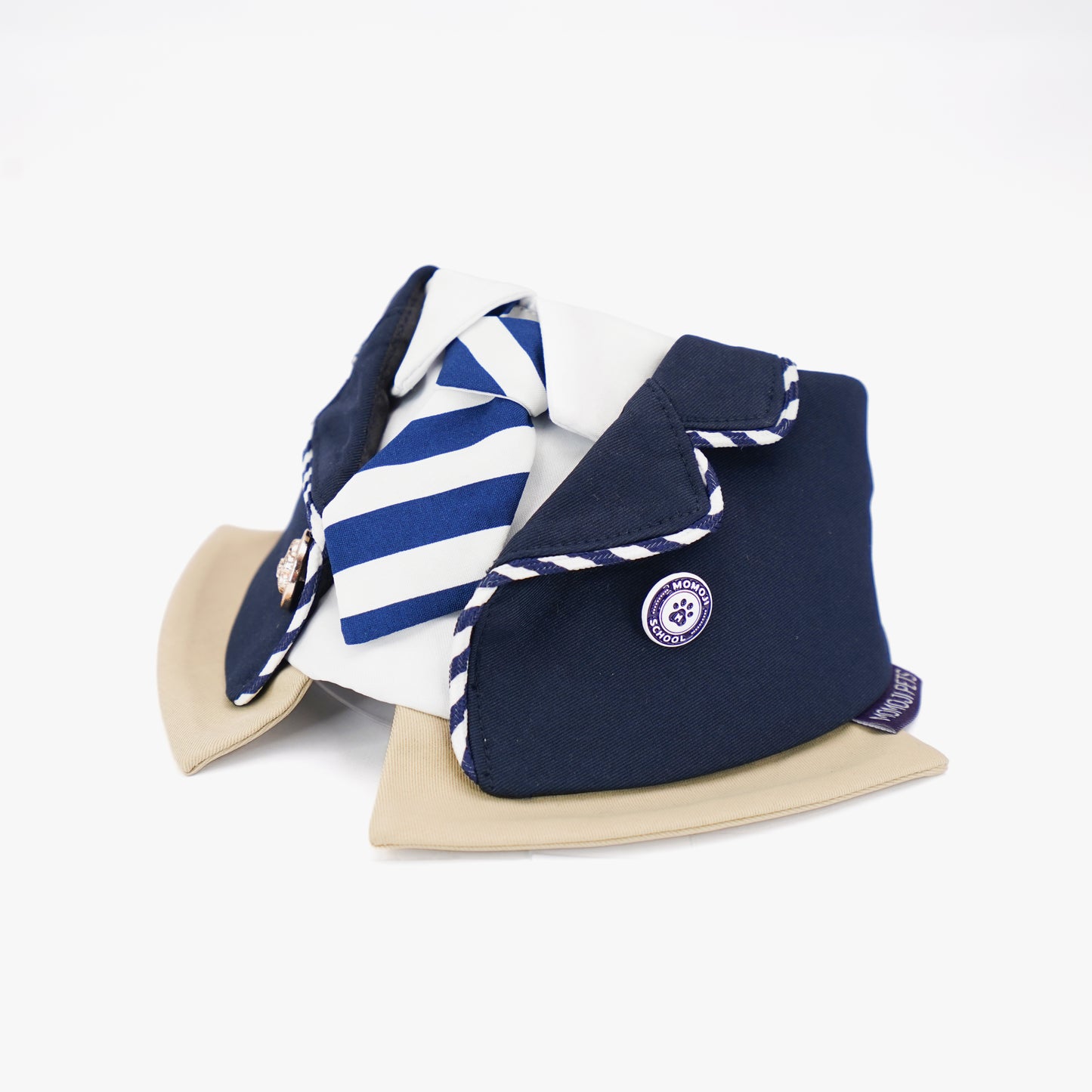 MOMOJI The Hairs Boy | Pet Bib