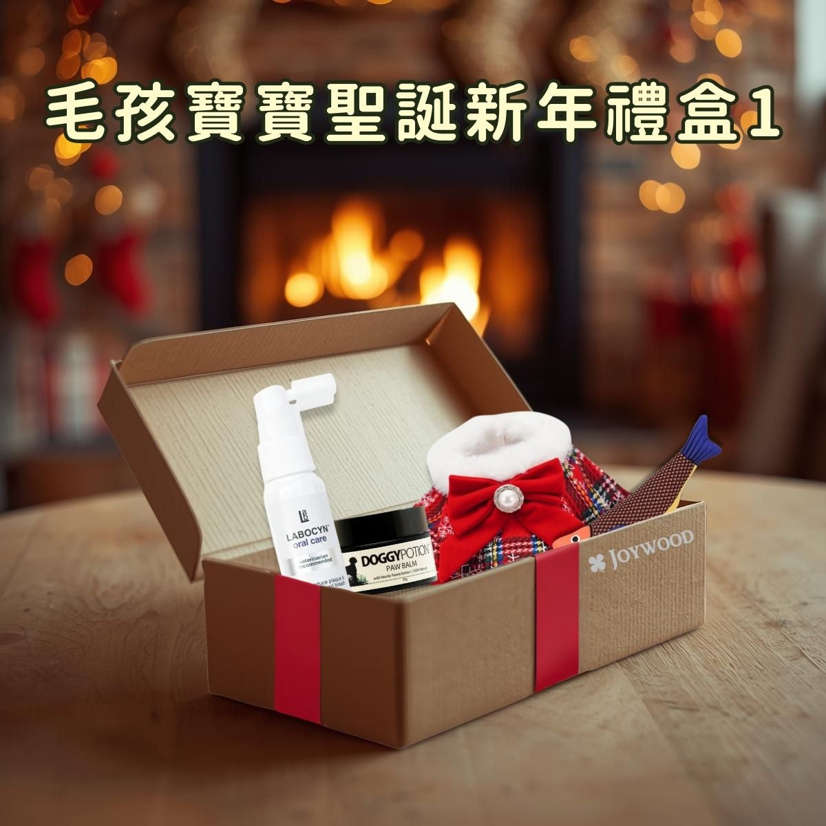 毛孩寶寶聖誕新年禮盒1