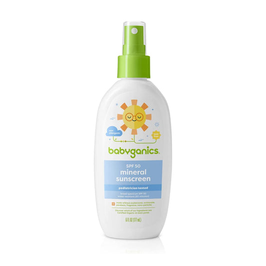 babyganics SPF 50+ Sunscreen Spray 6oz