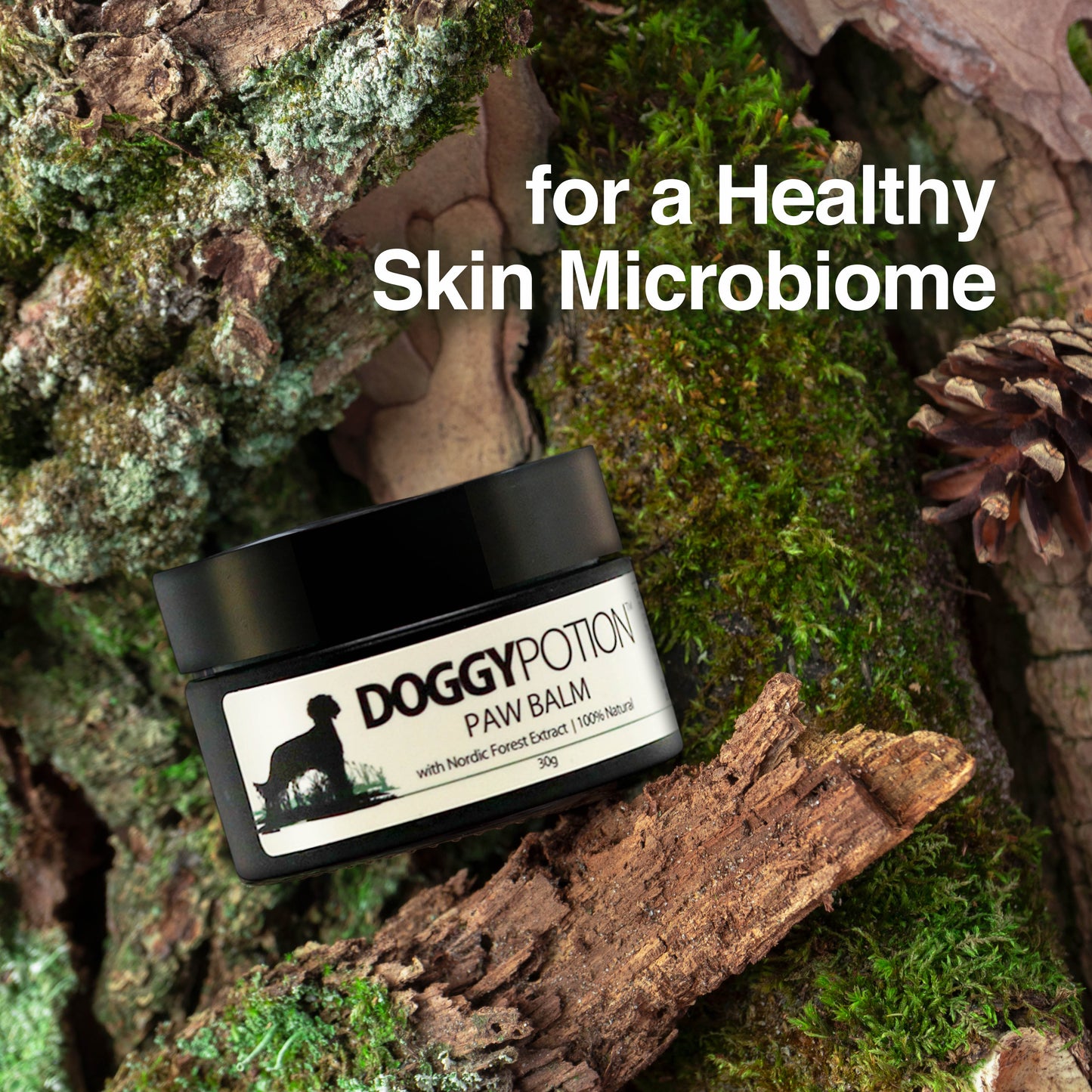 DoggyPotion Paw Balm with Nordic Forest Extract 30g