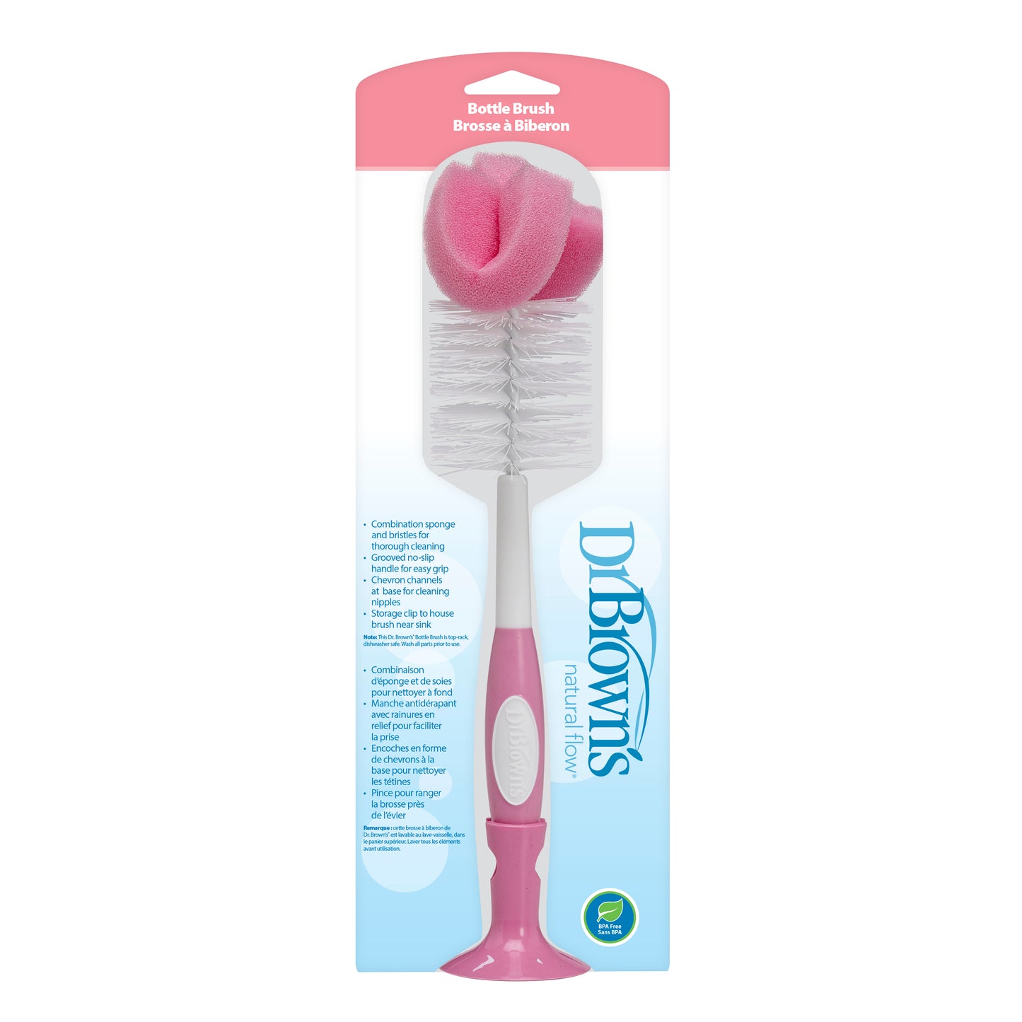 Dr. Brown's Standard Bottle Brush - Pink