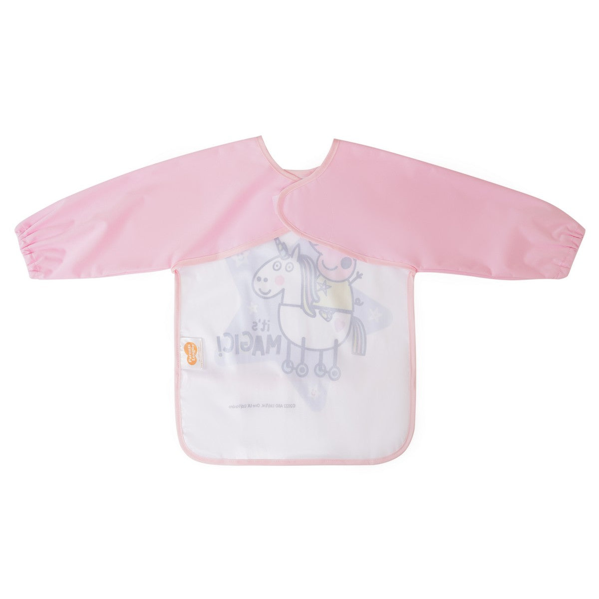 PEPPA PIG Coverall Waterproof Catcher Bib 6M - Peppa