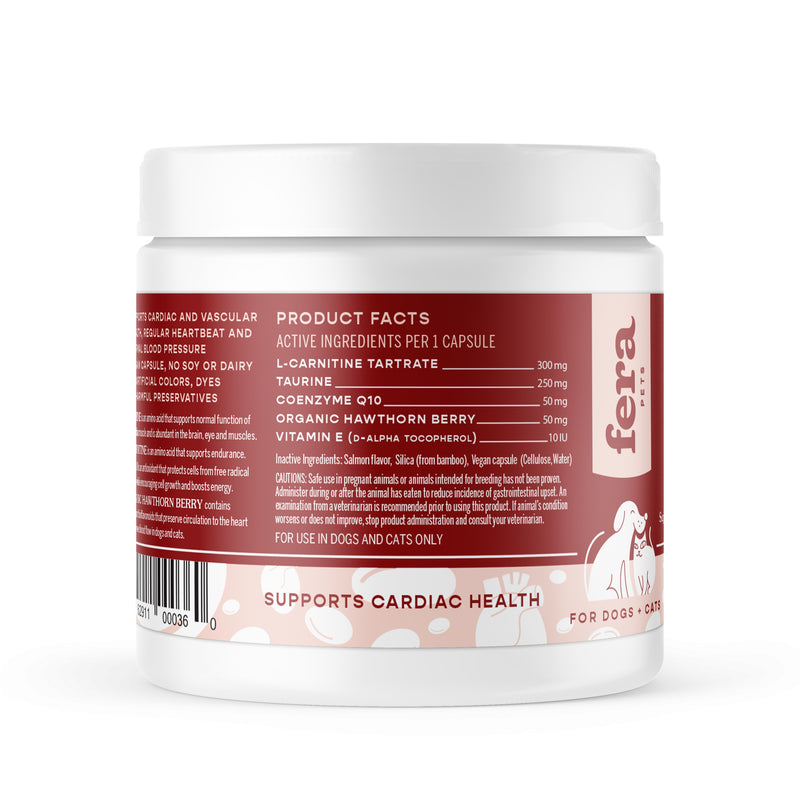 Fera Pets Cardiac Support Capsule 60s