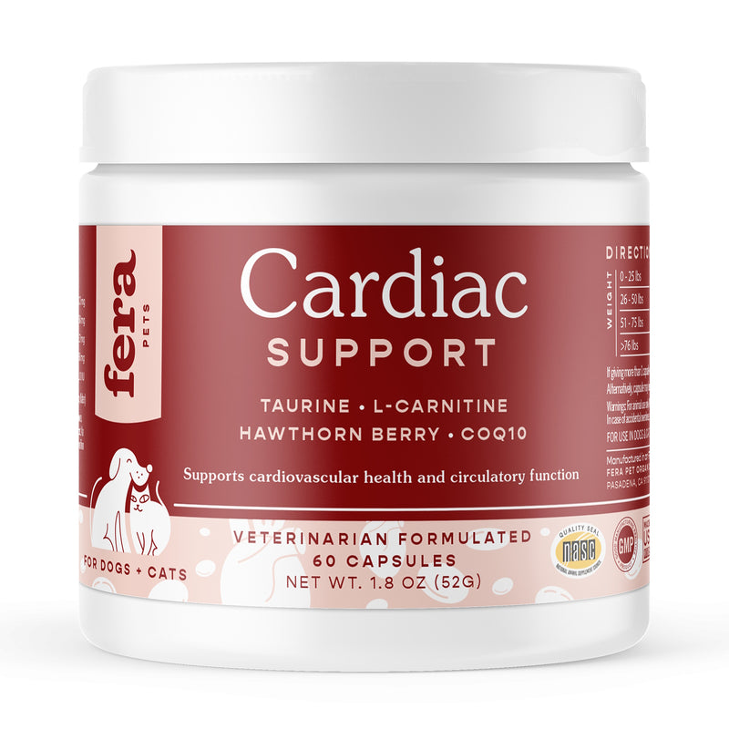 Fera Pets Cardiac Support Capsule 60s