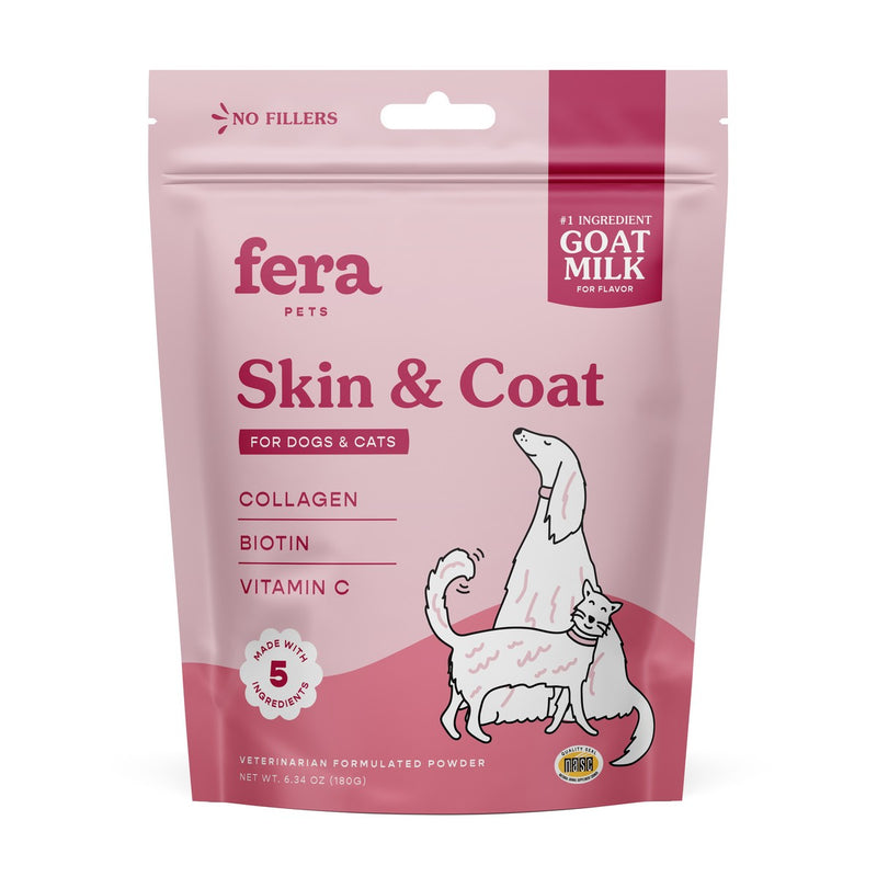 Fera Pets 拌糧羊奶營養粉 - 潤膚護毛配方 180g