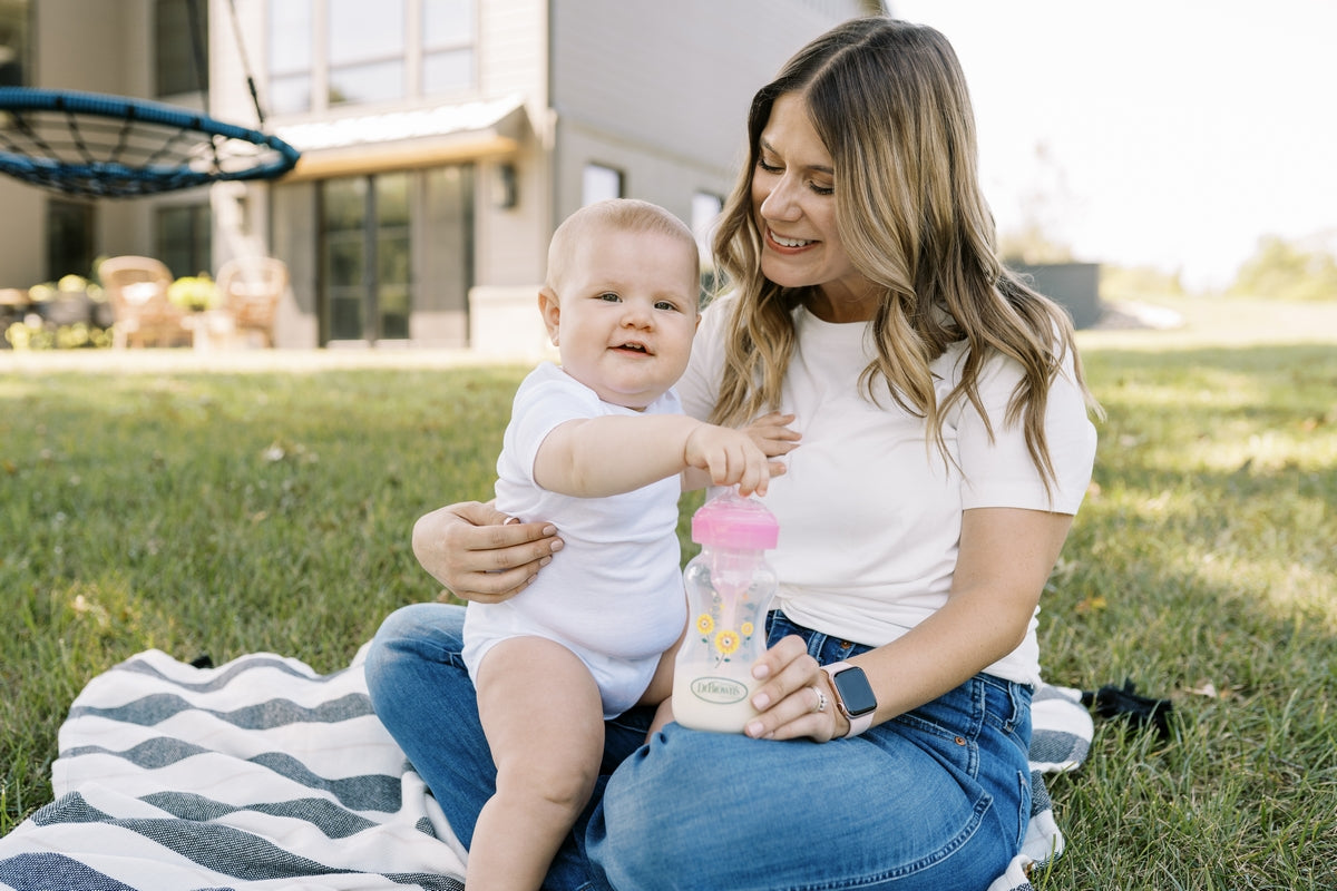 Dr. Brown's Options+ PP Bottles 2+1 & Brush Gift Set - Pink