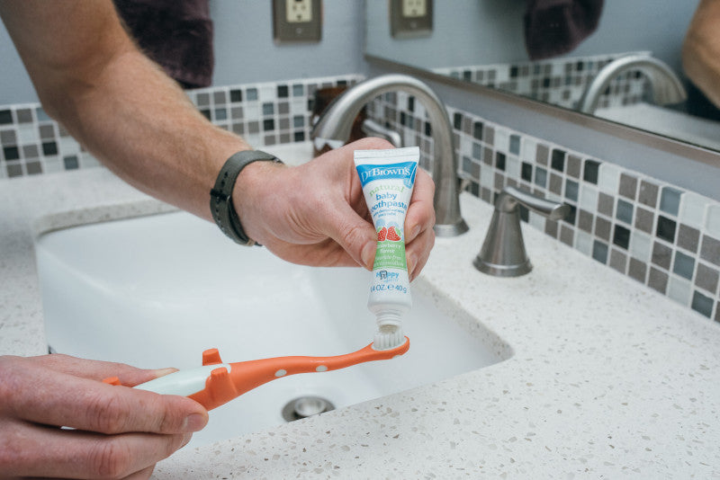 Natural Toddler Toothpaste (Safe to Swallow) - Strawberry