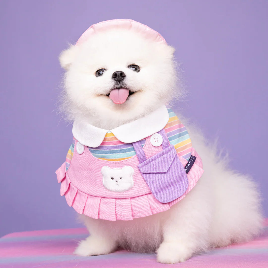 MOMOJI Bear Girls | Pet Bib
