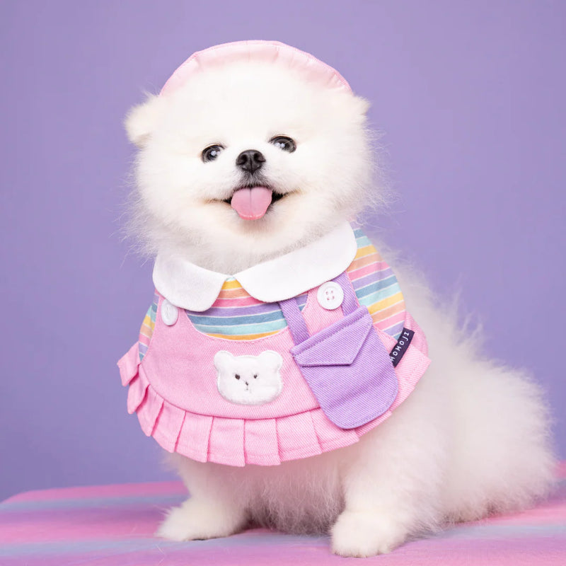 MOMOJI Bear Girls | Pet Bib