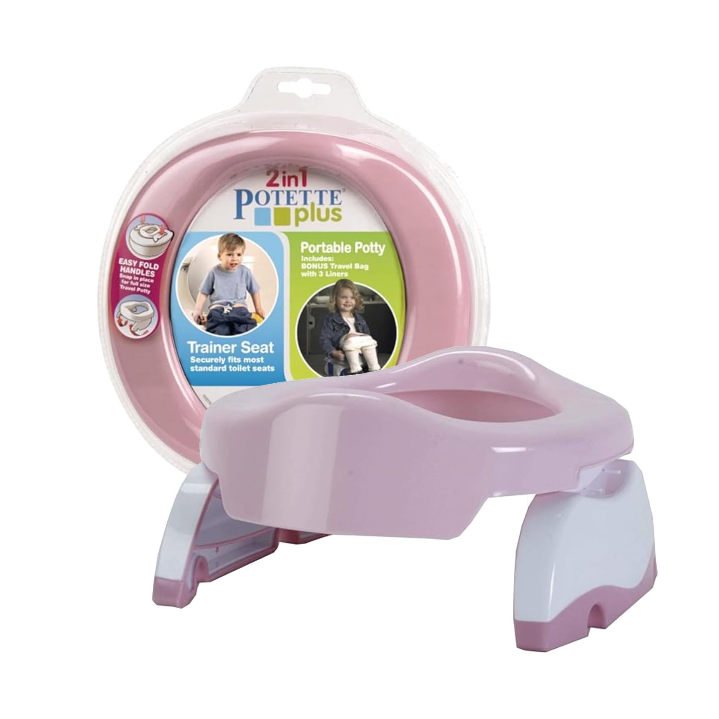 Potette Plus 2-in-1 Foldable Potty