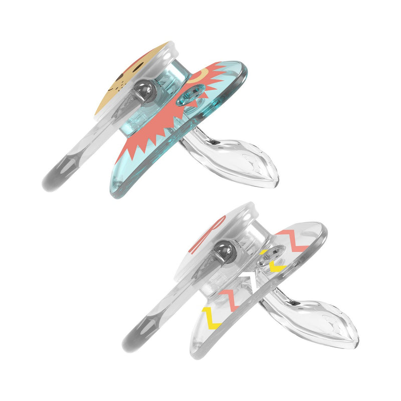 Dr. Brown's PV健齒安撫咀 2 個裝 - 獅子 L1 0-6mth