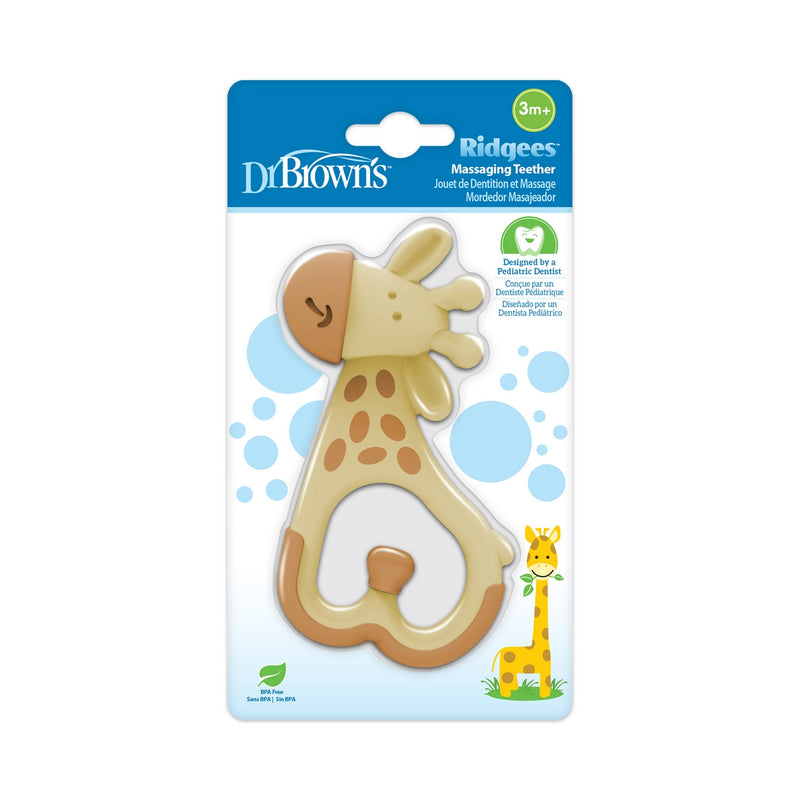 Dr. Brown's Ridgees Massaging Teether - Giraffe