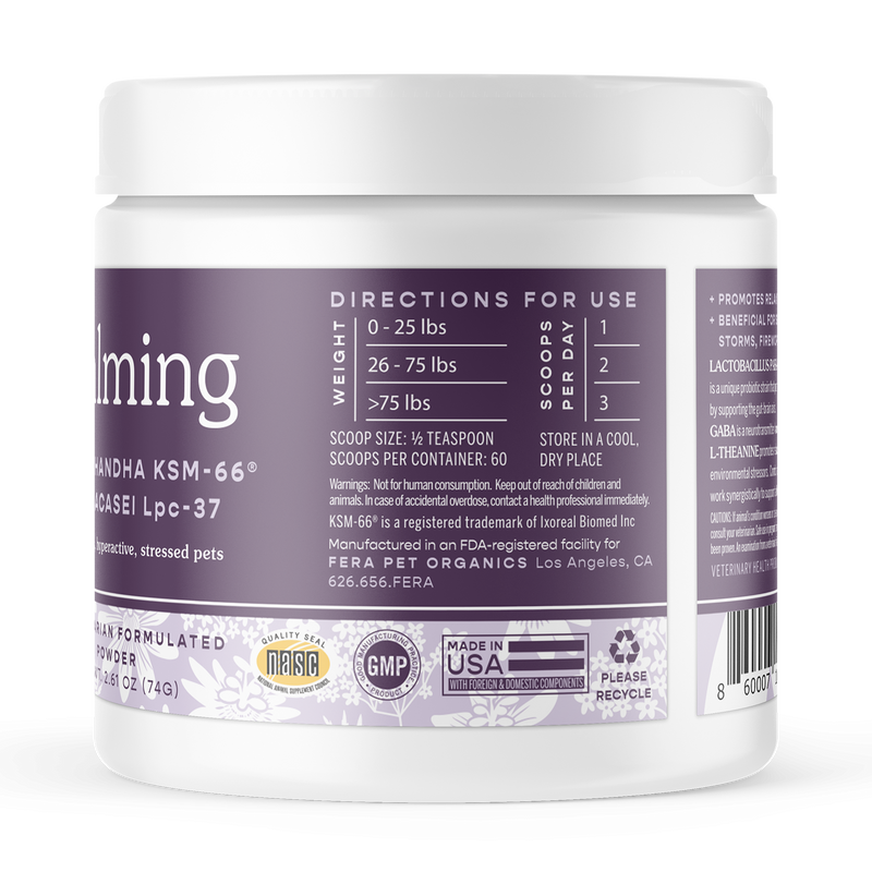 Fera Pets Calming Support Powder 72g