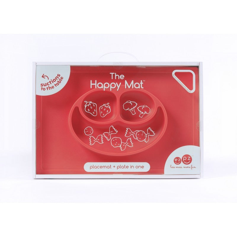Ezpz HAPPY MAT Silicone Plate & Placemat