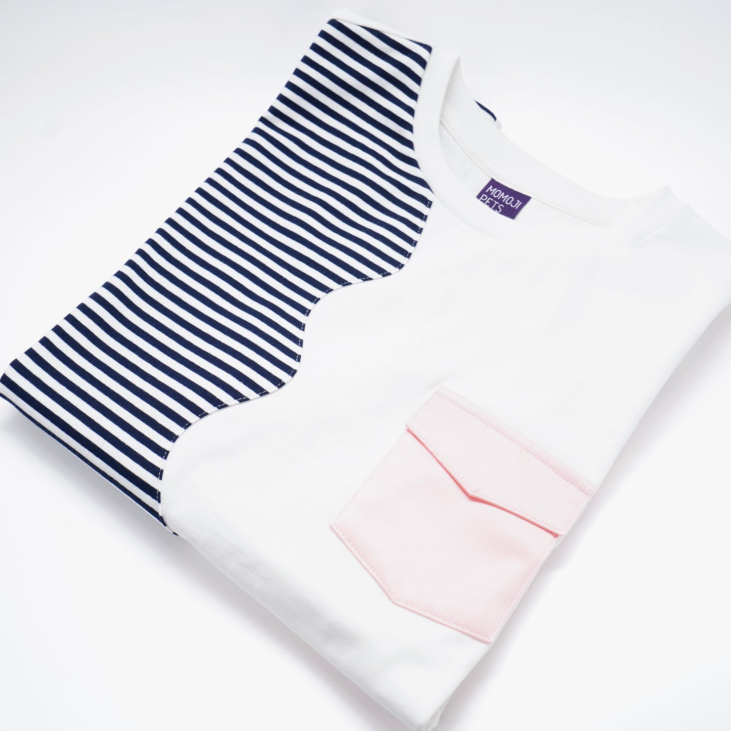 MOMOJI Marseille Tee (1-Breton Stripe Navy) | Hooman (Adult/Kids)
