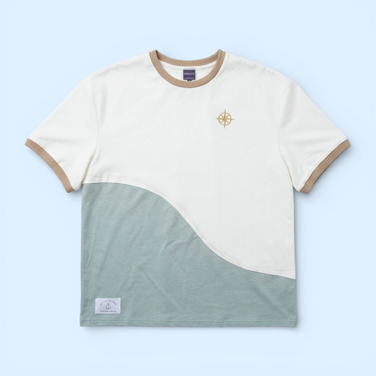 [Pre-order] MOMOJI Antibes Tee (1-Azure Mist) | Hooman (Adult/Kids)