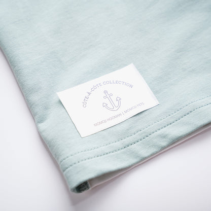 MOMOJI Antibes Tee (1-Azure Mist) | Hooman (Adult/Kids)