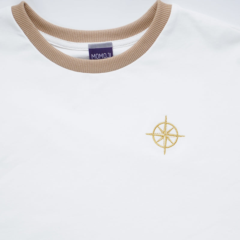 MOMOJI Antibes Tee (2-French Riviera Blue) | Hooman (Adult/Kids)