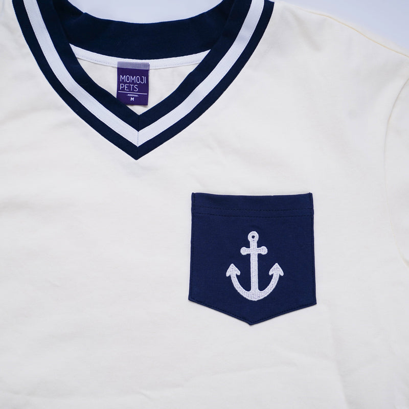 [Pre-order] MOMOJI Santiano Tee (1-Ivory Cream) | Hooman (Adult/Kids)