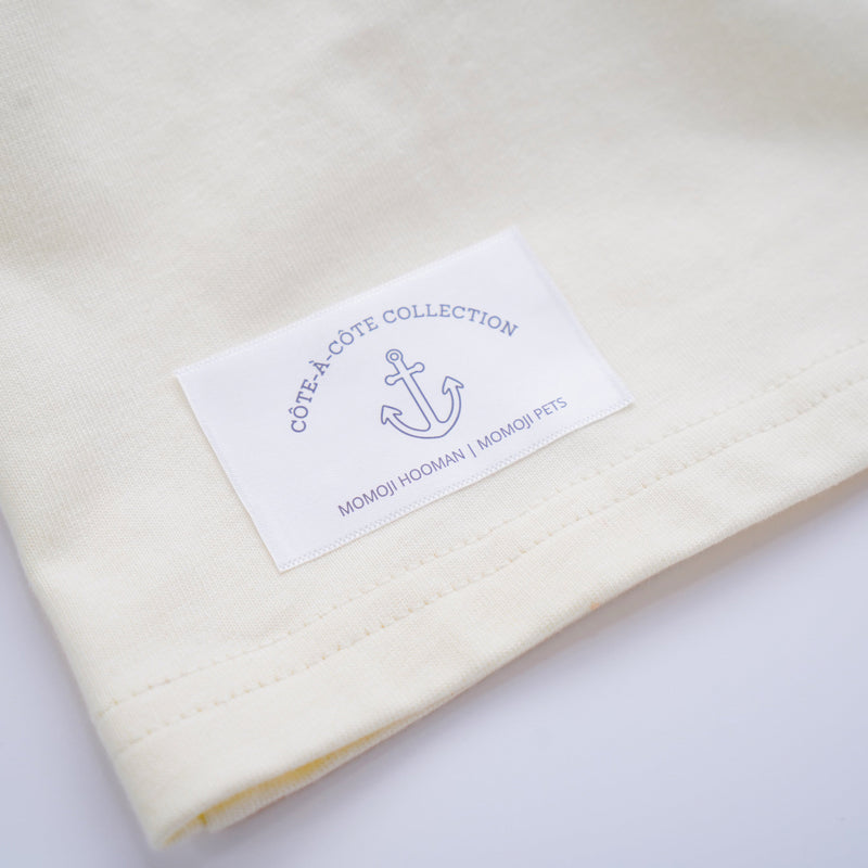 [Pre-order] MOMOJI Santiano Tee (1-Ivory Cream) | Hooman (Adult/Kids)