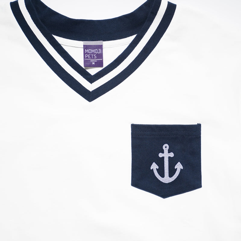 [Pre-order] MOMOJI Santiano Tee (2-Salt White) | Hooman (Adult/Kids)