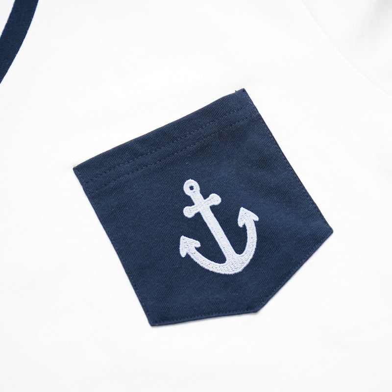 [Pre-order] MOMOJI Santiano Tee (2-Salt White) | Hooman (Adult/Kids)