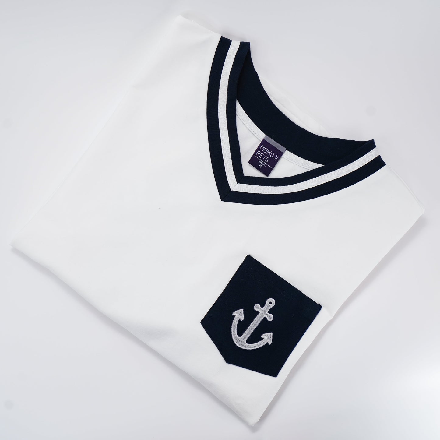 [Pre-order] MOMOJI Santiano Tee (2-Salt White) | Hooman (Adult/Kids)