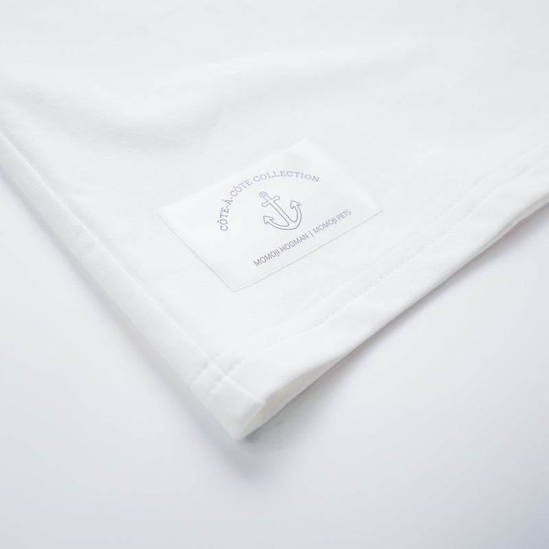 [Pre-order] MOMOJI Santiano Tee (2-Salt White) | Hooman (Adult/Kids)