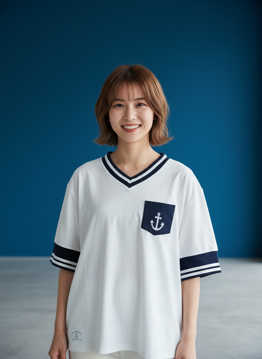 [Pre-order] MOMOJI Santiano Tee (2-Salt White) | Hooman (Adult/Kids)