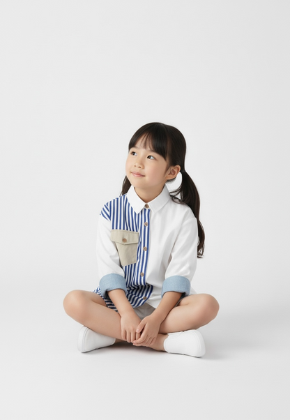 [Pre-order] MOMOJI Saint Tropez Shirt | Hooman (Adult/Kids)