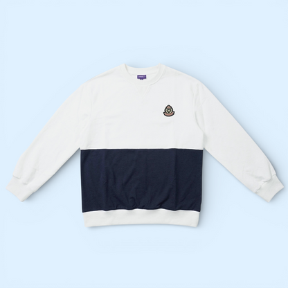MOMOJI Brest Sweatshirt (1-French Riviera Blue) | Hooman (Adult/Kids)