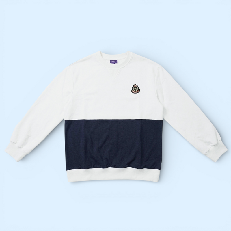 MOMOJI Brest Sweatshirt (1-French Riviera Blue) | Hooman (Adult/Kids)