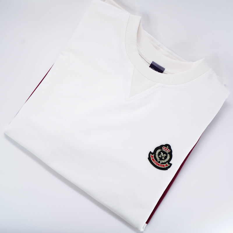 MOMOJI Brest Sweatshirt (2-Bordeaux Red) | Hooman (Adult/Kids)