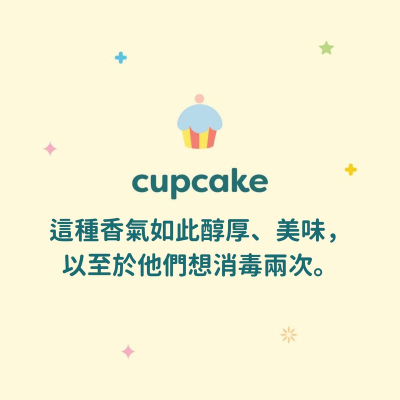 無酒精滋潤消毒搓手泡沫 - Cupcake 249ml