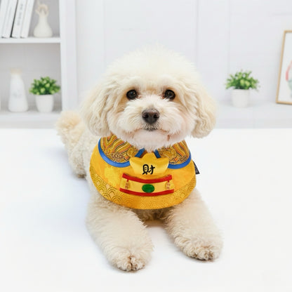 MOMOJI God of Wealth 財神 (Golden Yellow) | LNY Hat + Neckwear Set