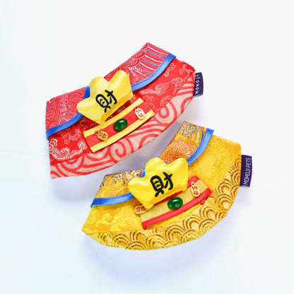 MOMOJI God of Wealth 財神 | Pet LNY Neckwear