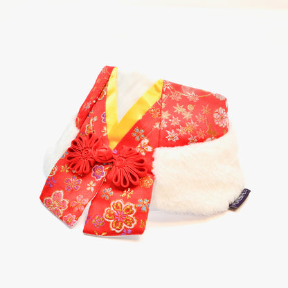 MOMOJI Vermillion 朱雀 | Pet LNY Neckwear