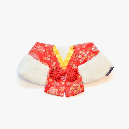 MOMOJI Vermillion 朱雀 | Pet LNY Neckwear