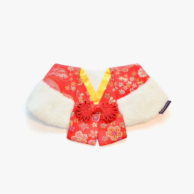 MOMOJI Vermillion 朱雀 | Pet LNY Neckwear