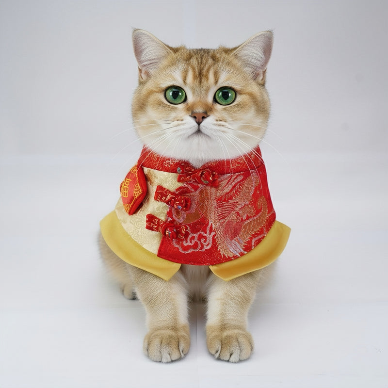 MOMOJI Dragon 龍騰 | Pet LNY Neckwear