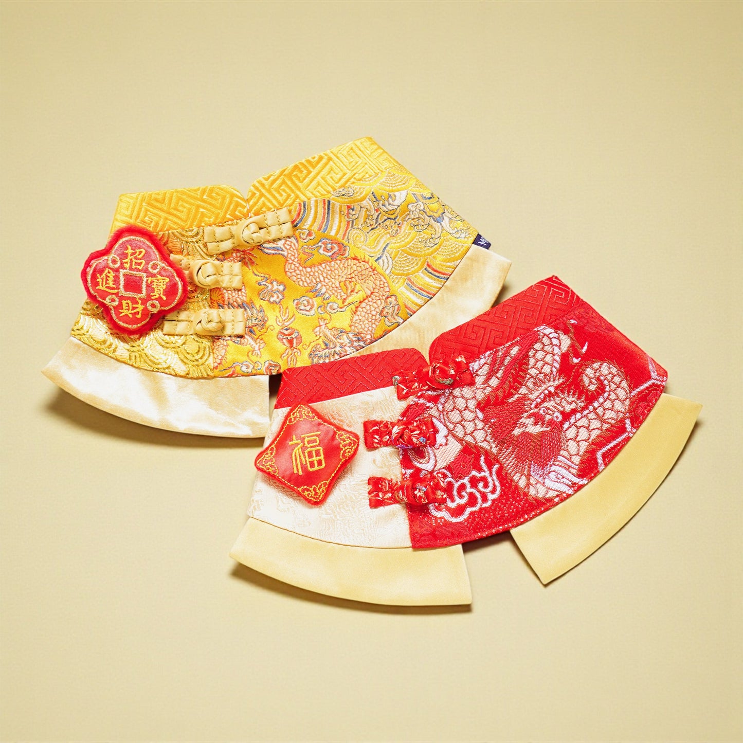 MOMOJI Dragon 龍騰 | Pet LNY Neckwear