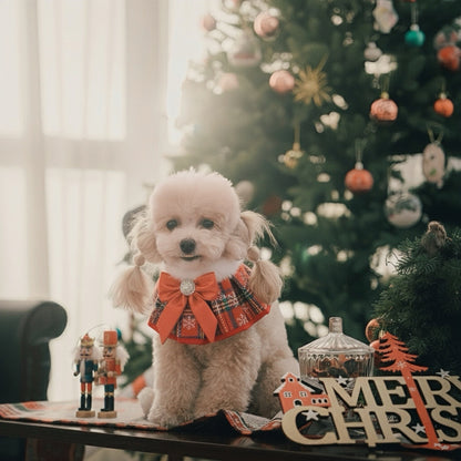[Pre-order] MOMOJI Holly Jolly | Pet Christmas Neckwear