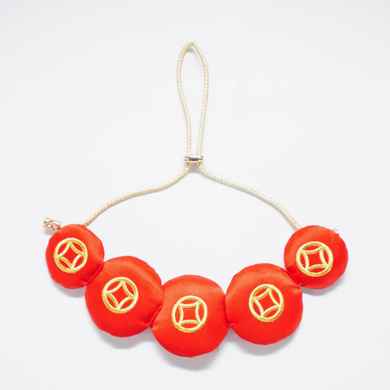 MOMOJI Prosperity Medallion 聚財圓 | Pet LNY Neckwear