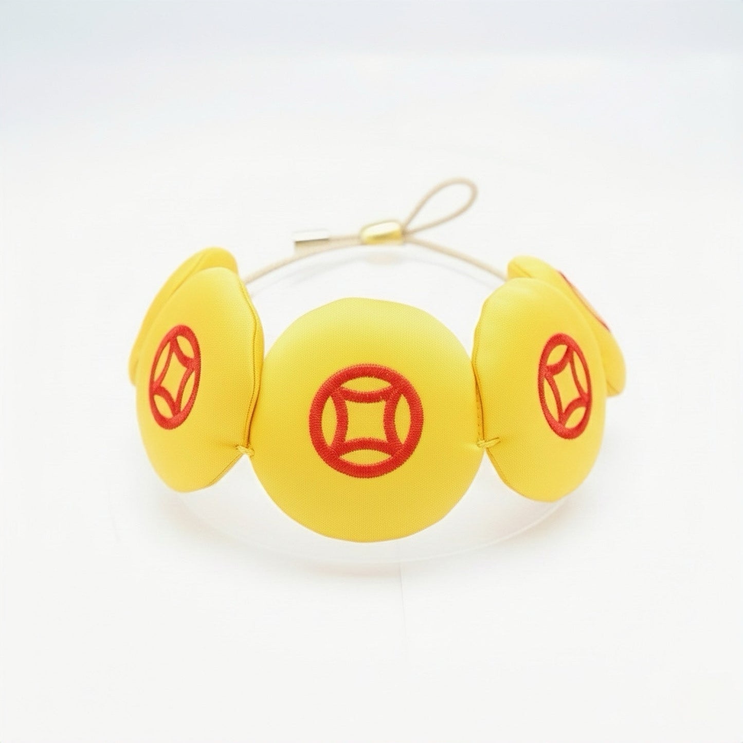 MOMOJI Prosperity Medallion 聚財圓 | Pet LNY Neckwear