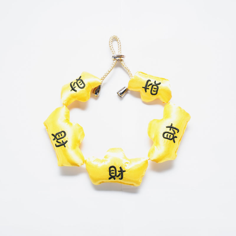 MOMOJI Golden Fortune String 滿財福串 | Pet LNY Neckwear