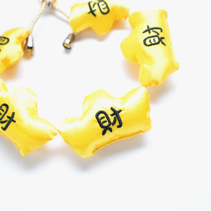 MOMOJI Golden Fortune String 滿財福串 | Pet LNY Neckwear