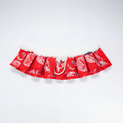 MOMOJI Blush 柔禧 | Pet LNY Neckwear