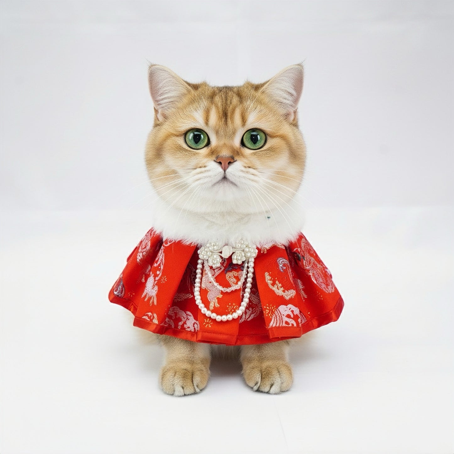 MOMOJI Blush 柔禧 | Pet LNY Neckwear