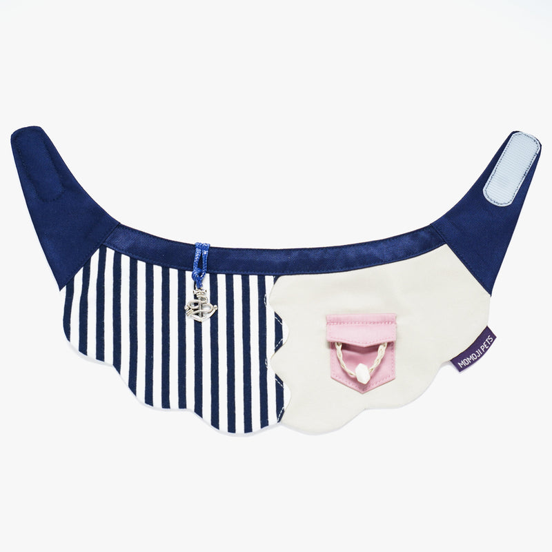 MOMOJI Marseille (3-Breton Seashell) | Pet Neckwear