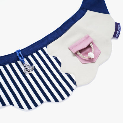 MOMOJI Marseille (3-Breton Seashell) | Pet Neckwear